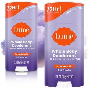 Whole Body Deodorant - Smooth Solid Stick - 72 Hour Odor Control - Aluminum Free